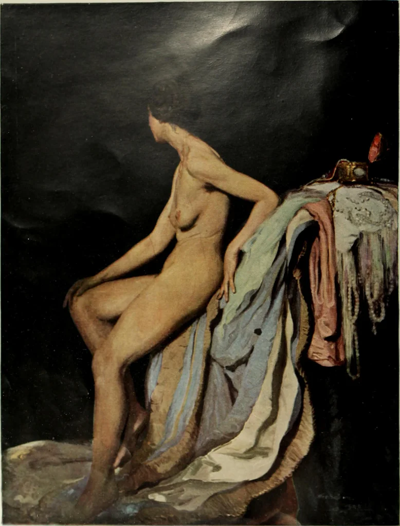An illustration from International studio, 1897, leaf 17