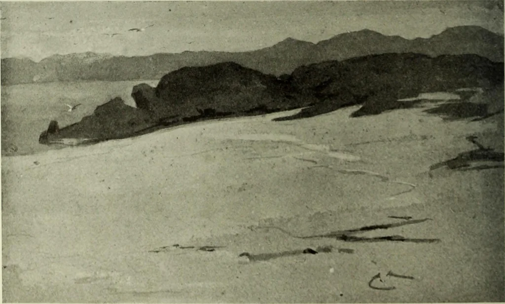 An illustration from International studio, 1897, leaf 177