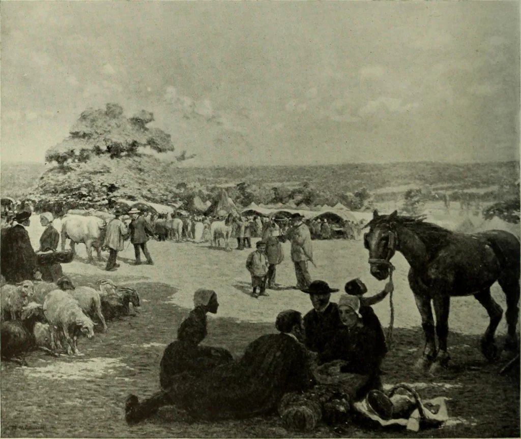 An illustration from International studio, 1897, leaf 185