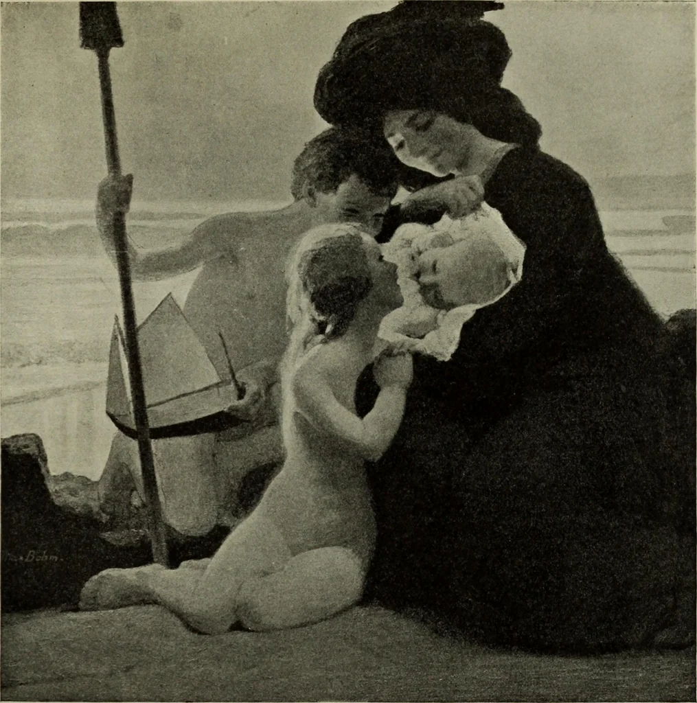 An illustration from International studio, 1897, leaf 192
