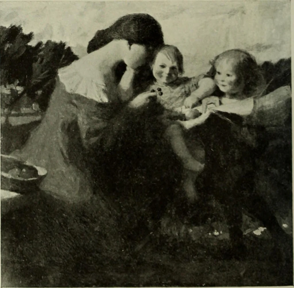 An illustration from International studio, 1897, leaf 193