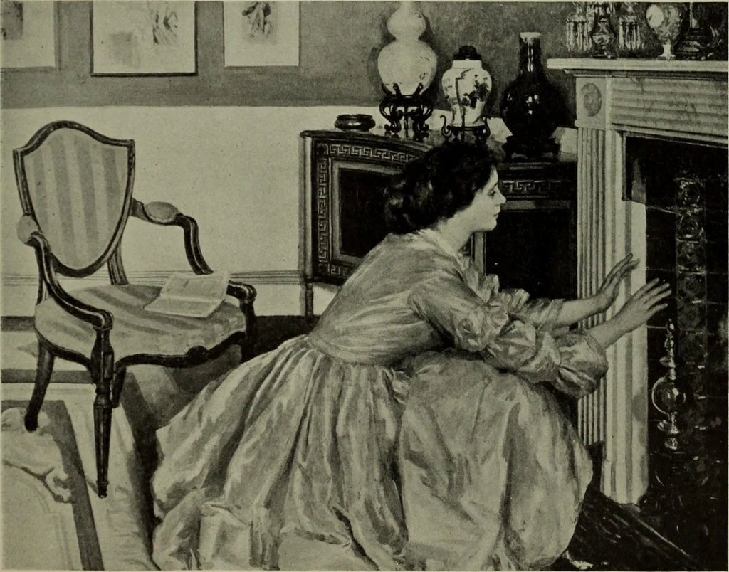 An illustration from International studio, 1897, leaf 204