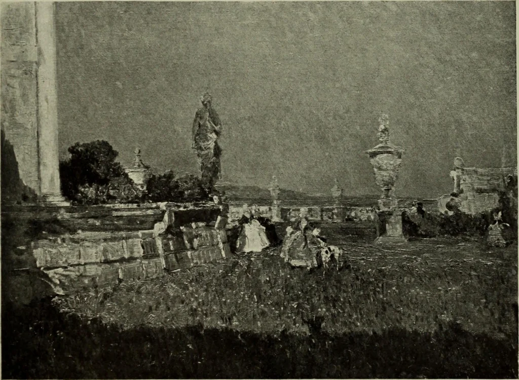 An illustration from International studio, 1897, leaf 212