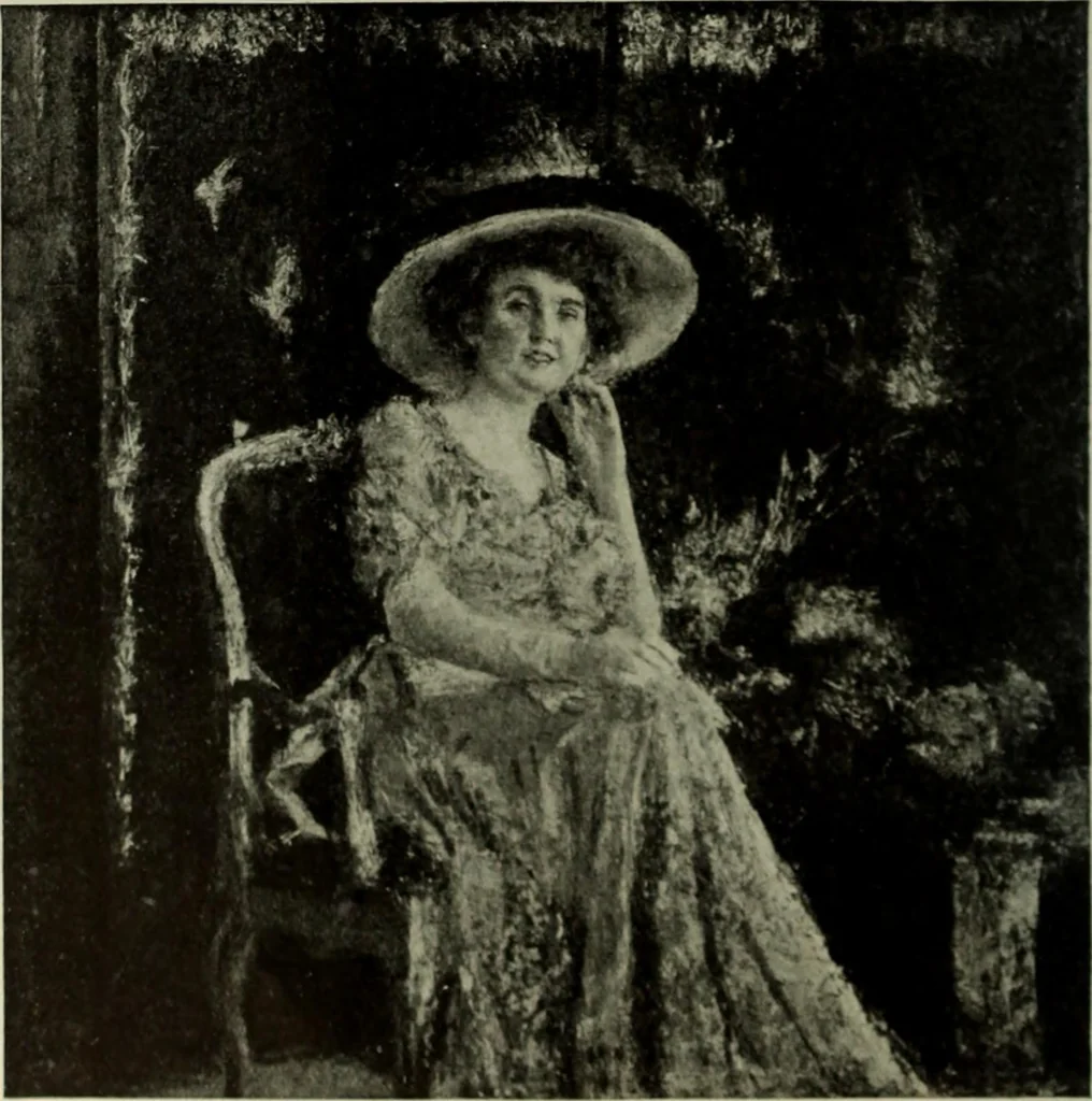 An illustration from International studio, 1897, leaf 217