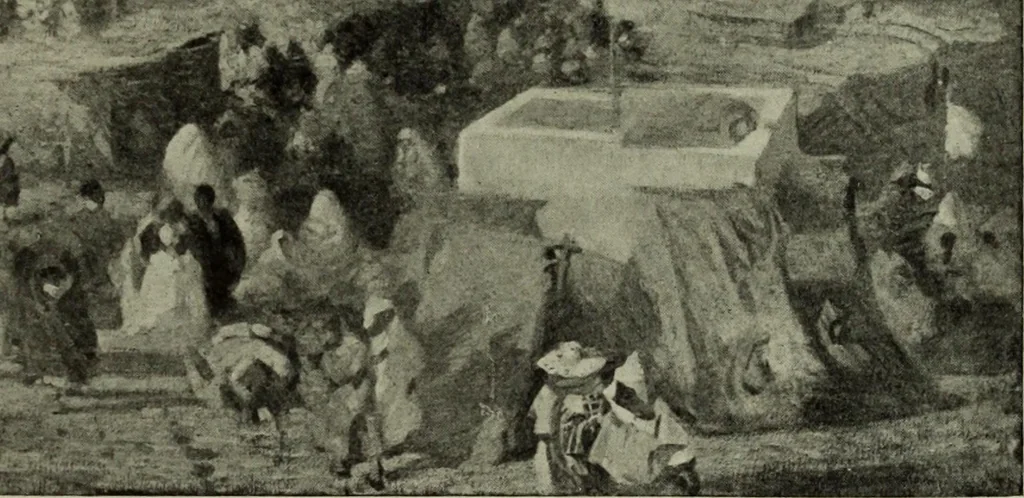 An illustration from International studio, 1897, leaf 218