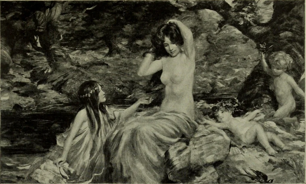 An illustration from International studio, 1897, leaf 234