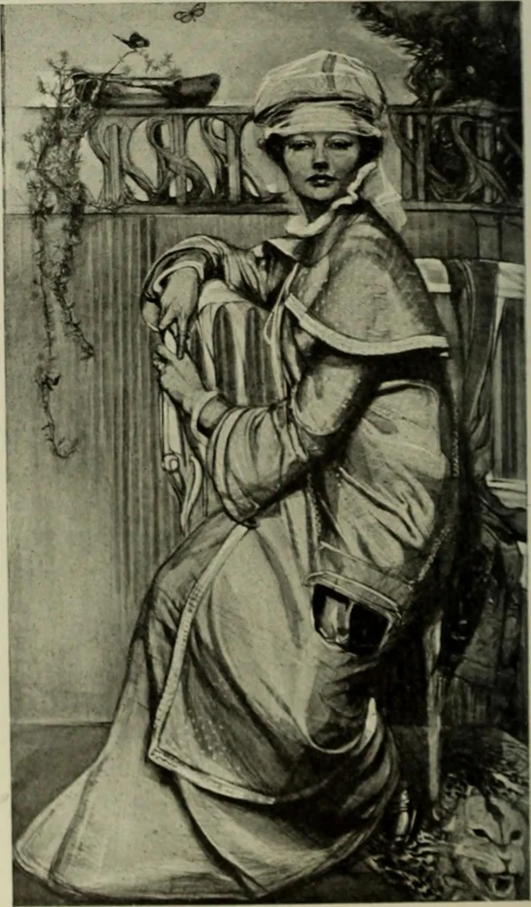 An illustration from International studio, 1897, leaf 243