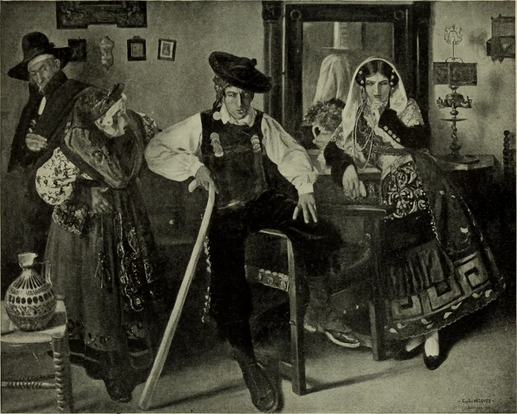 An illustration from International studio, 1897, leaf 248