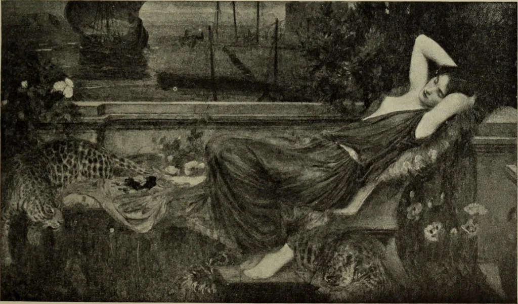An illustration from International studio, 1897, leaf 258
