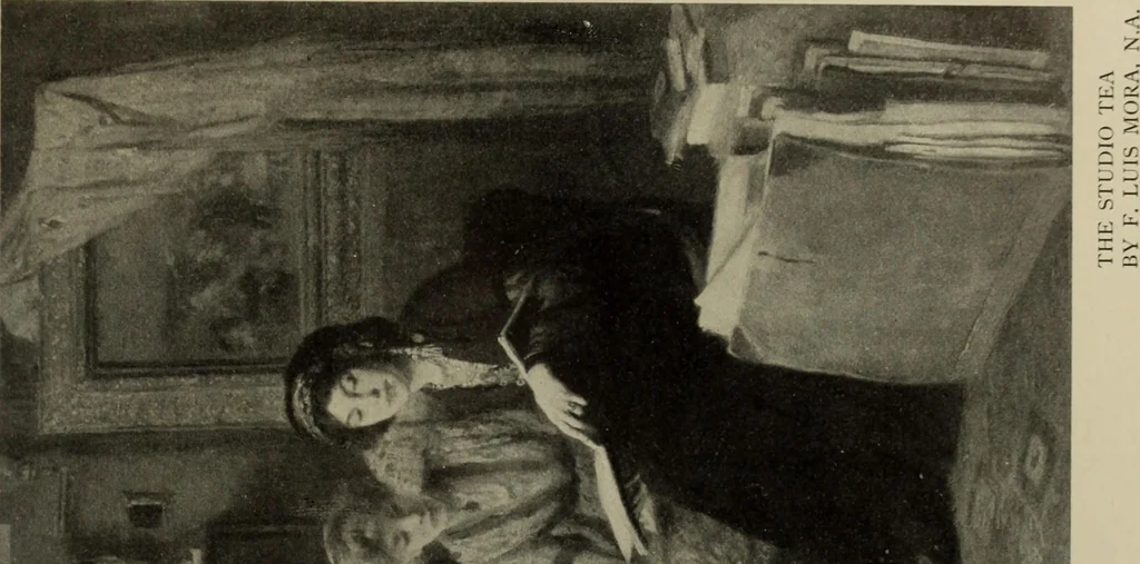 An illustration from International studio, 1897, leaf 30
