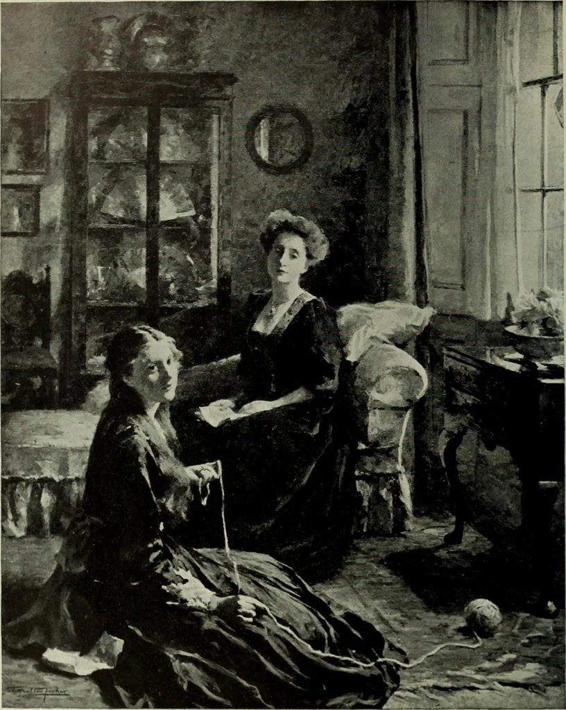 An illustration from International studio, 1897, leaf 311