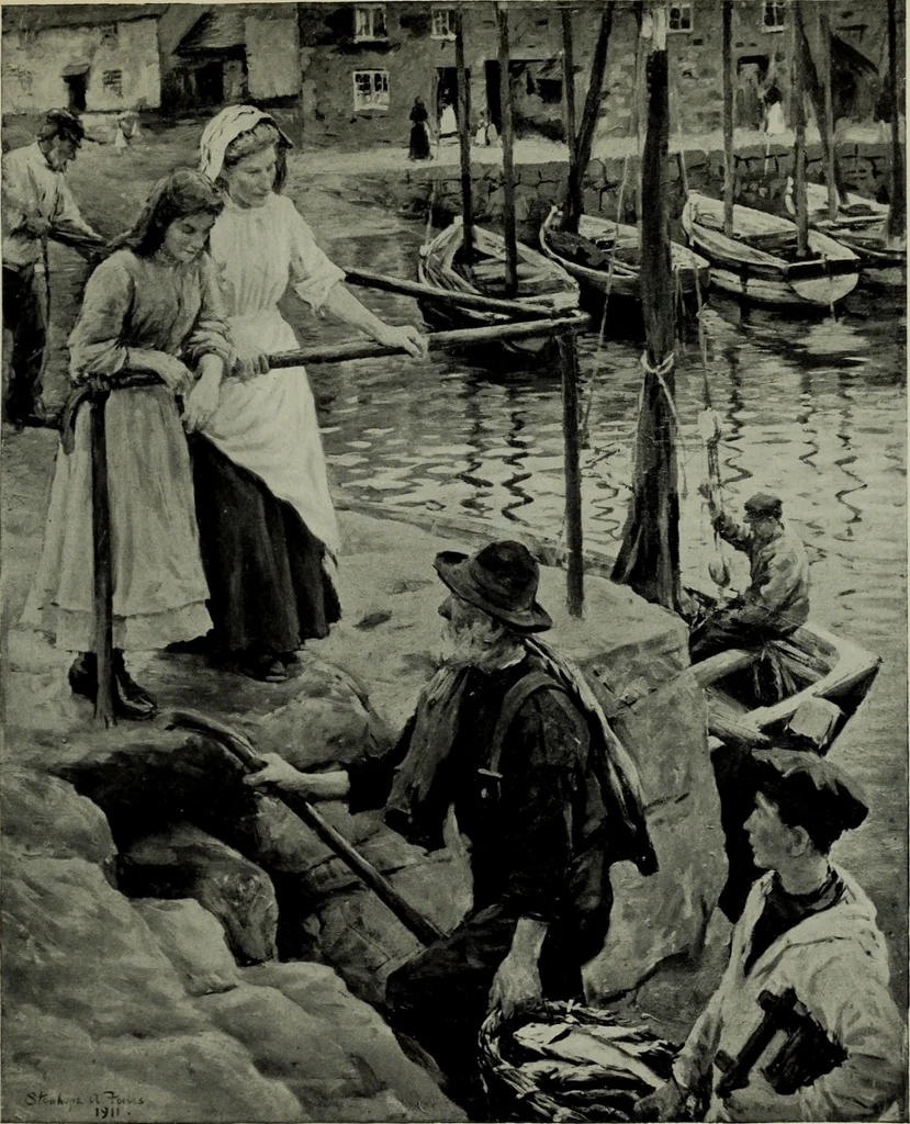 An illustration from International studio, 1897, leaf 312