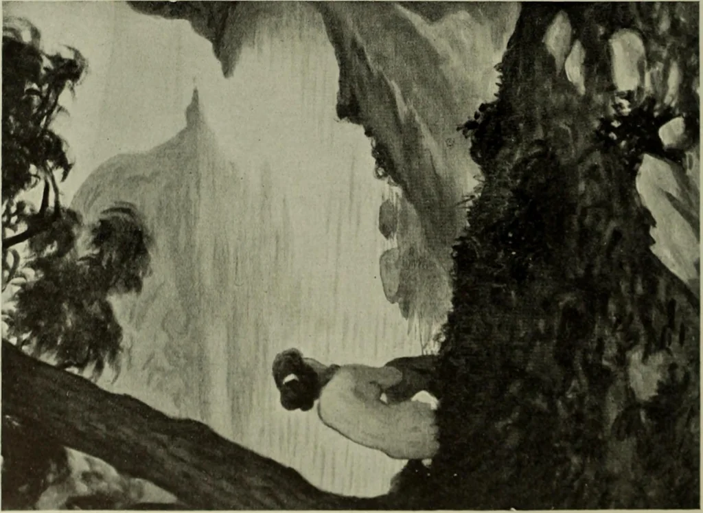 An illustration from International studio, 1897, leaf 317