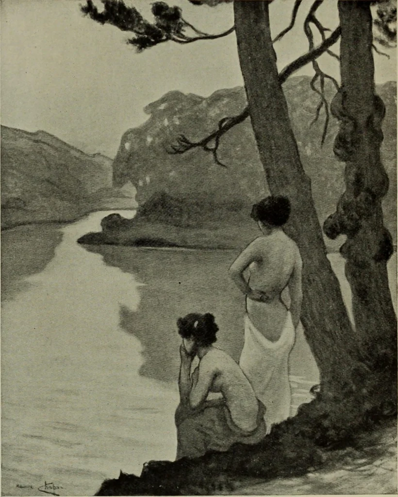 An illustration from International studio, 1897, leaf 318