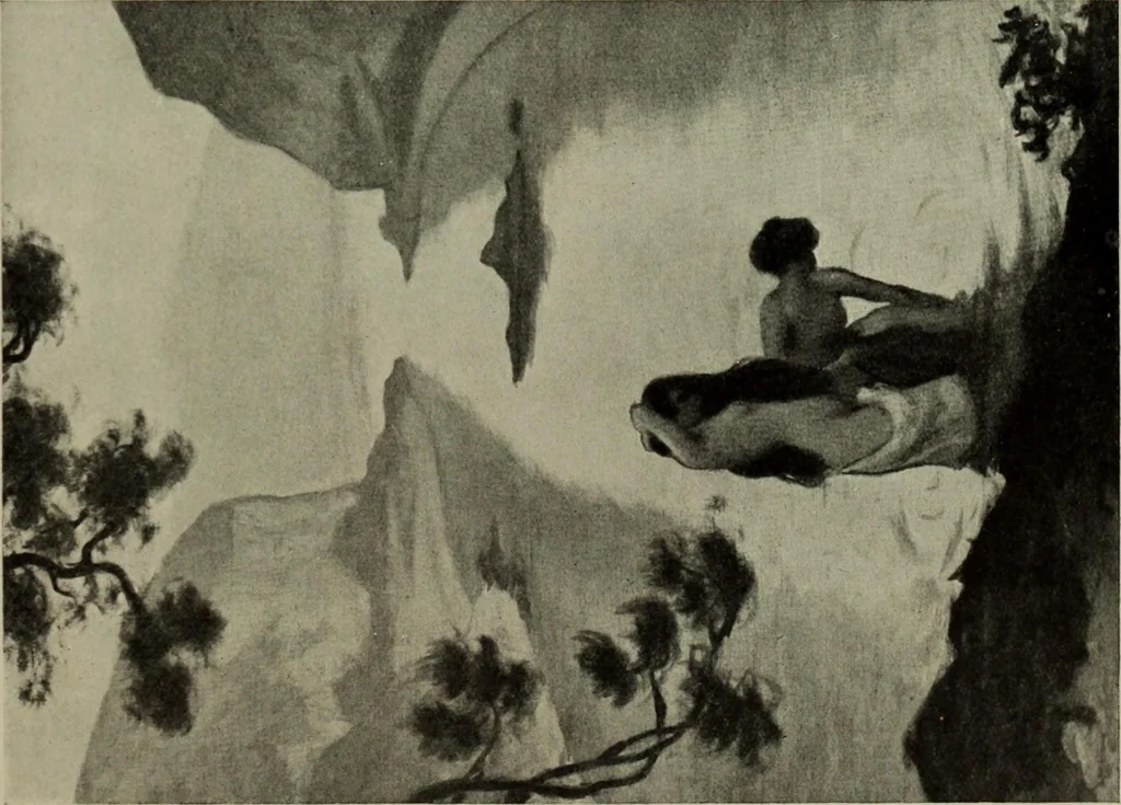 An illustration from International studio, 1897, leaf 318