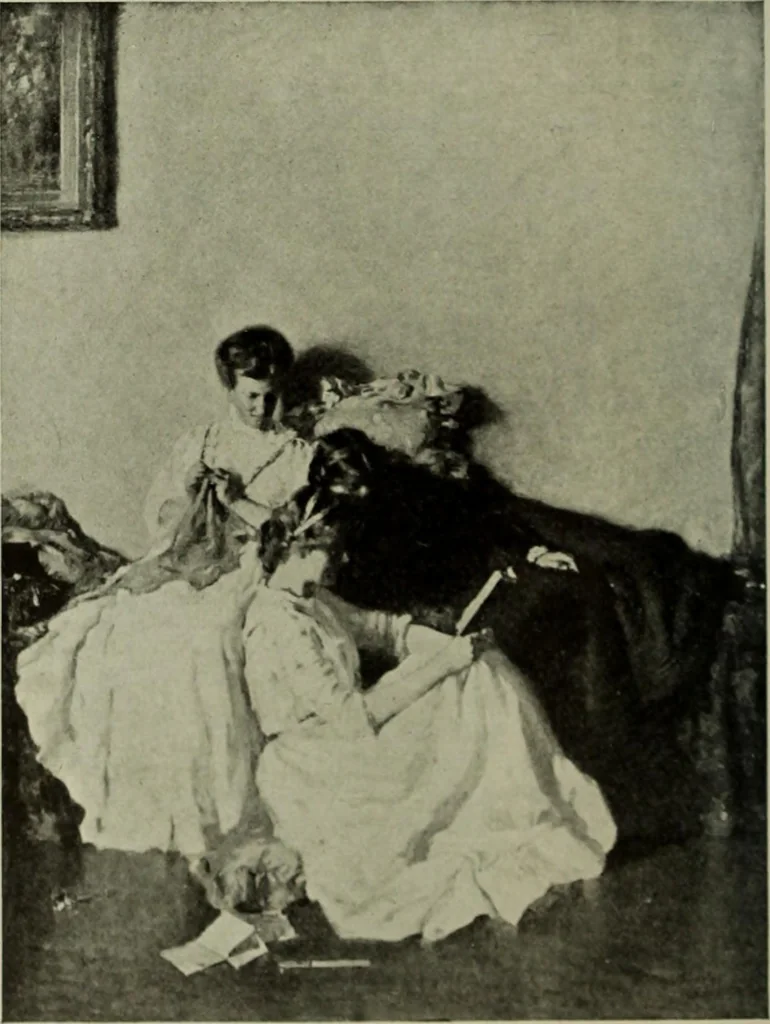 An illustration from International studio, 1897, leaf 337