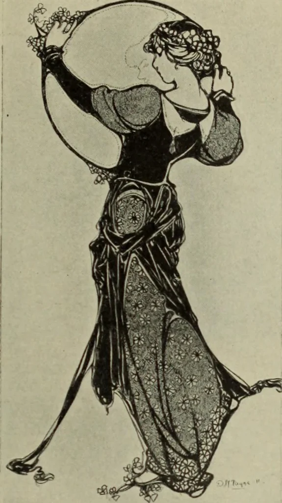 An illustration from International studio, 1897, leaf 380