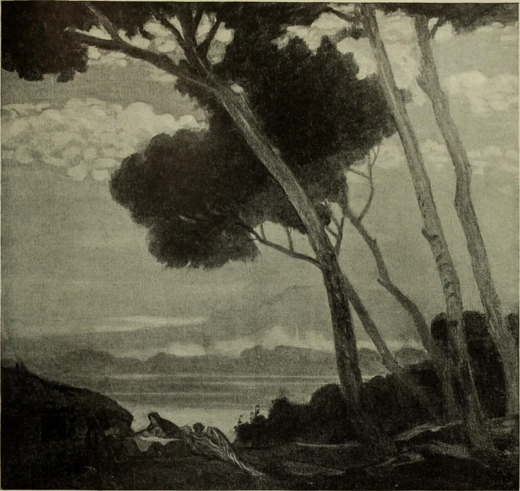 An illustration from International studio, 1897, leaf 400