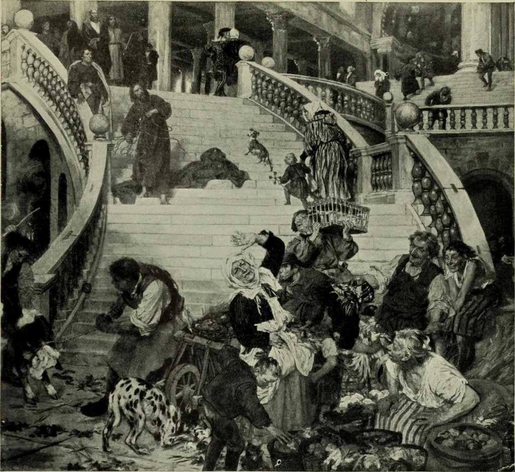An illustration from International studio, 1897, leaf 406
