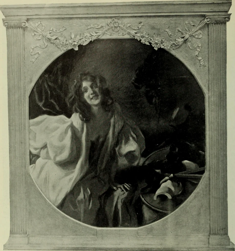 An illustration from International studio, 1897, leaf 407