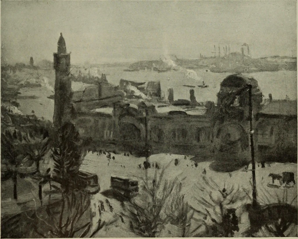 An illustration from International studio, 1897, leaf 408