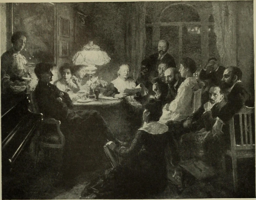 An illustration from International studio, 1897, leaf 410