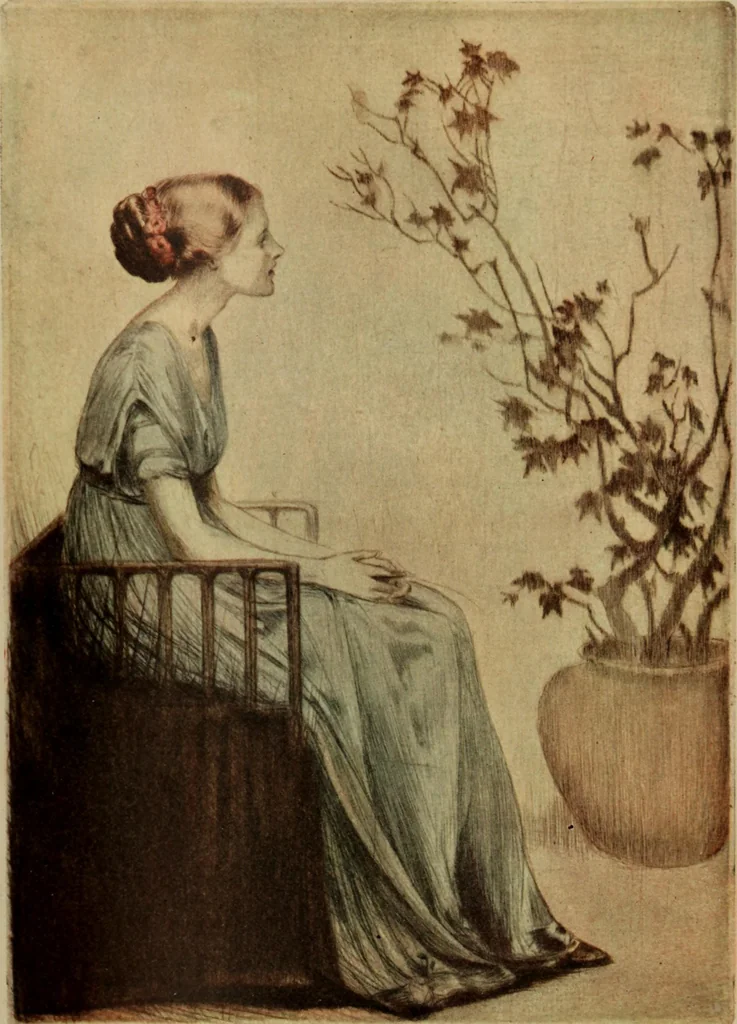 An illustration from International studio, 1897, leaf 412