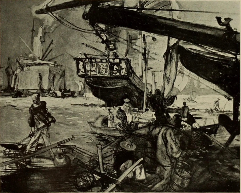 An illustration from International studio, 1897, leaf 50
