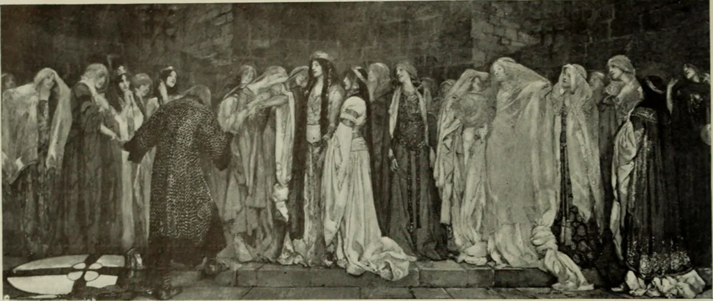 An illustration from International studio, 1897, leaf 71