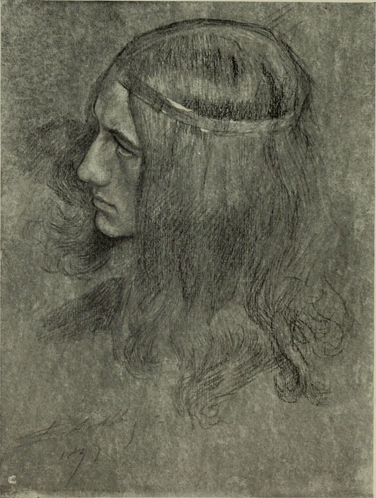An illustration from International studio, 1897, leaf 72