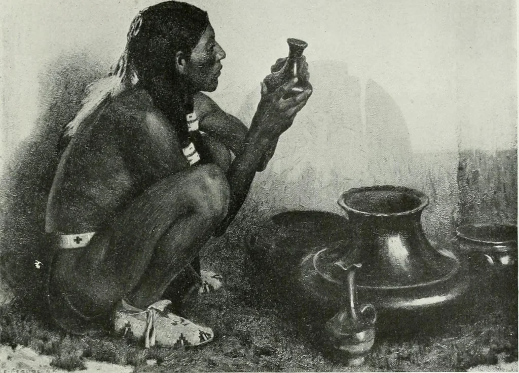 An illustration from International studio, 1897, leaf 102