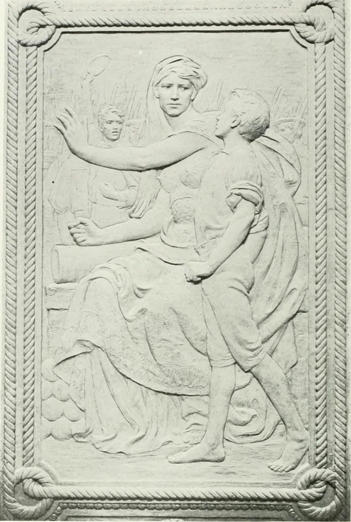 An illustration from International studio, 1897, leaf 111