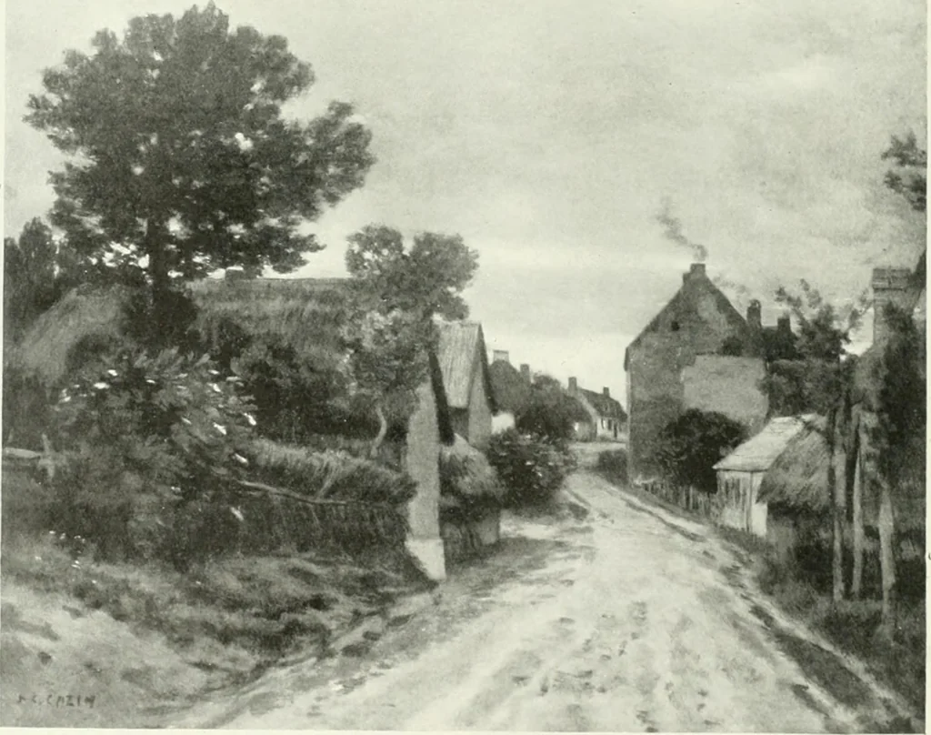 An illustration from International studio, 1897, leaf 125