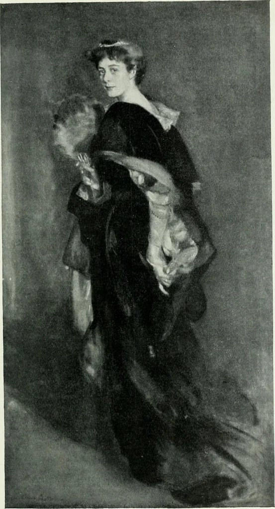 An illustration from International studio, 1897, leaf 134