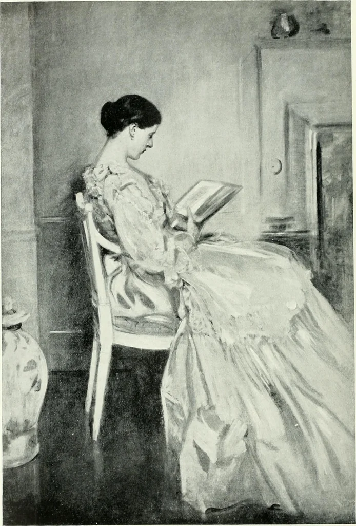 An illustration from International studio, 1897, leaf 135
