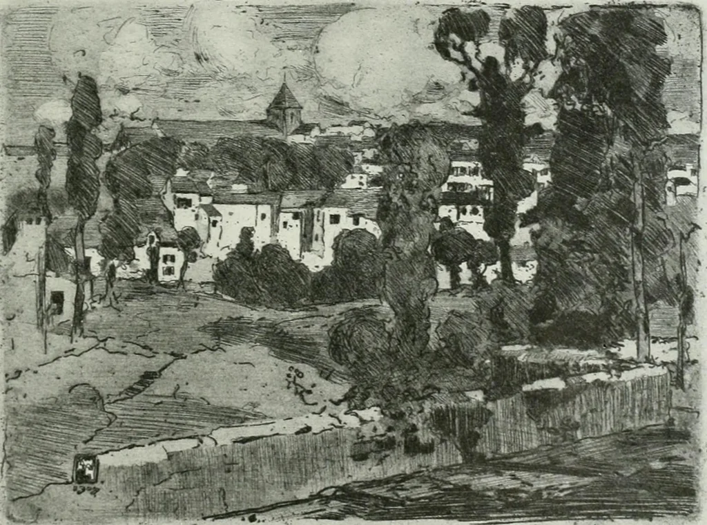 An illustration from International studio, 1897, leaf 142