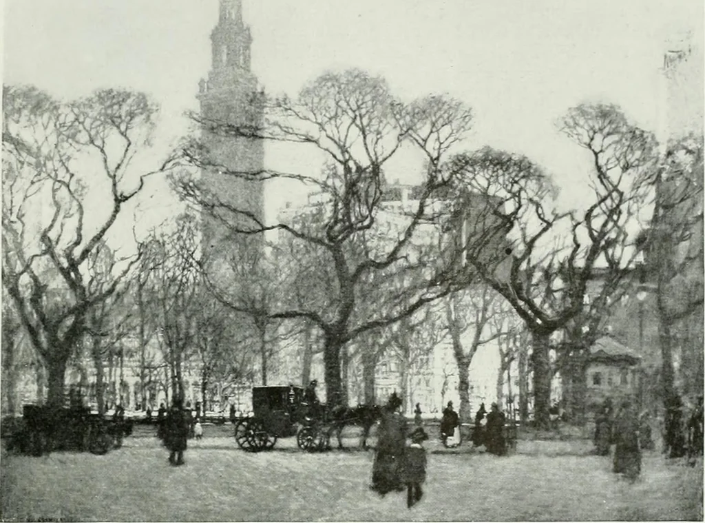 An illustration from International studio, 1897, leaf 16