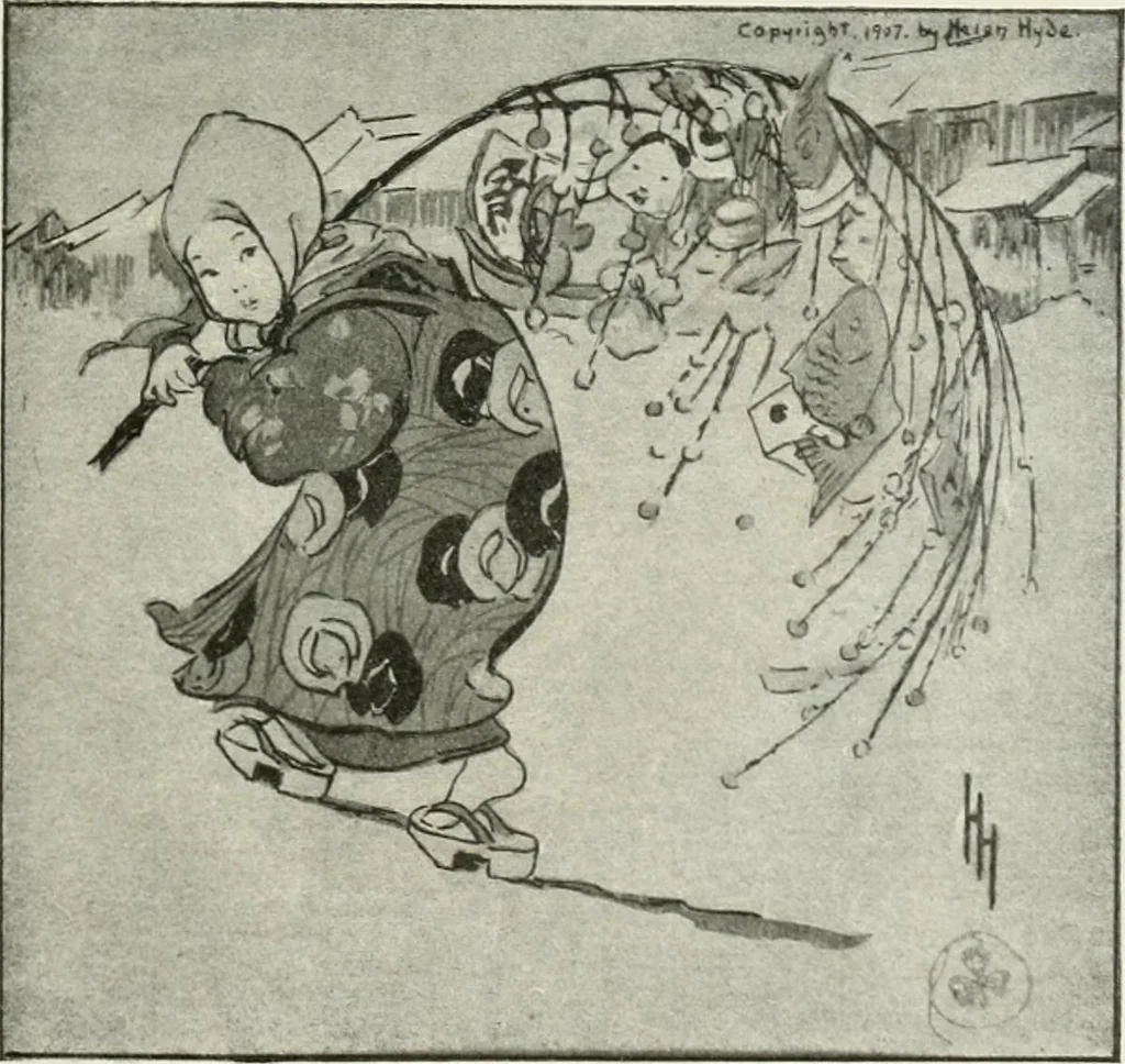 An illustration from International studio, 1897, leaf 166