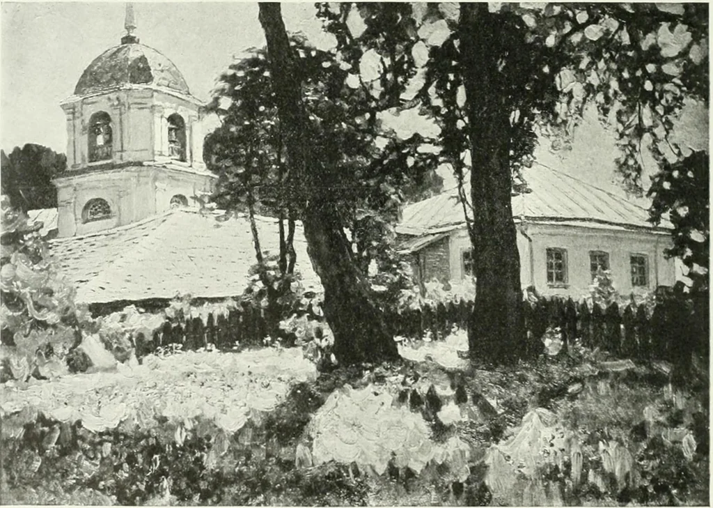 An illustration from International studio, 1897, leaf 189