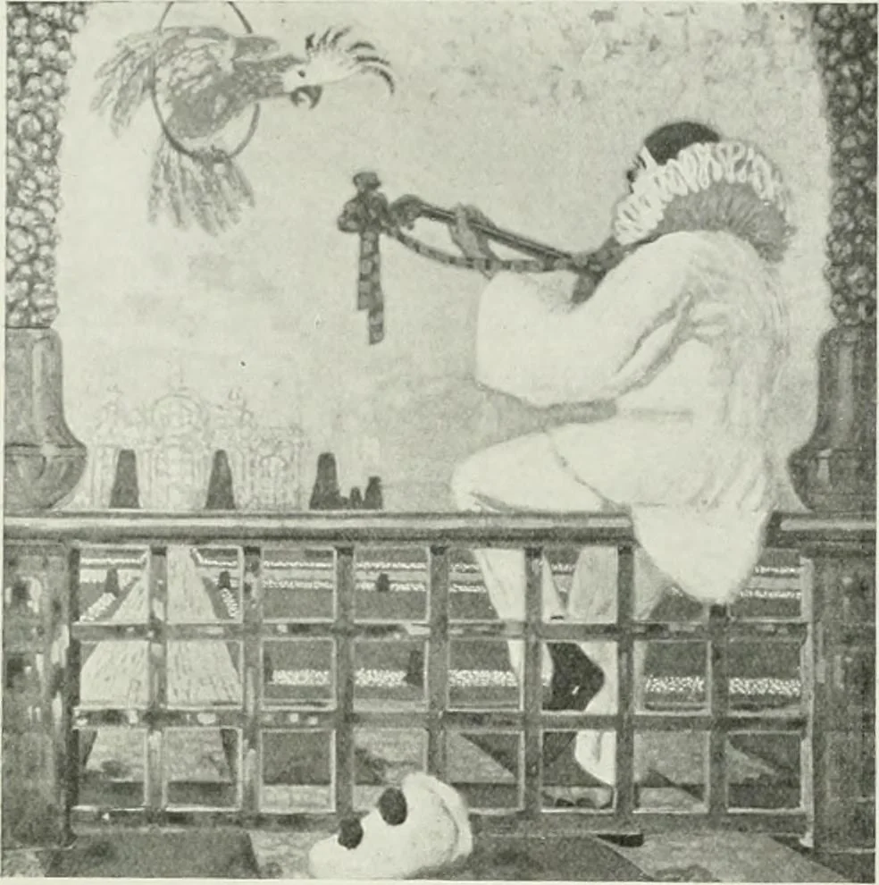 An illustration from International studio, 1897, leaf 196