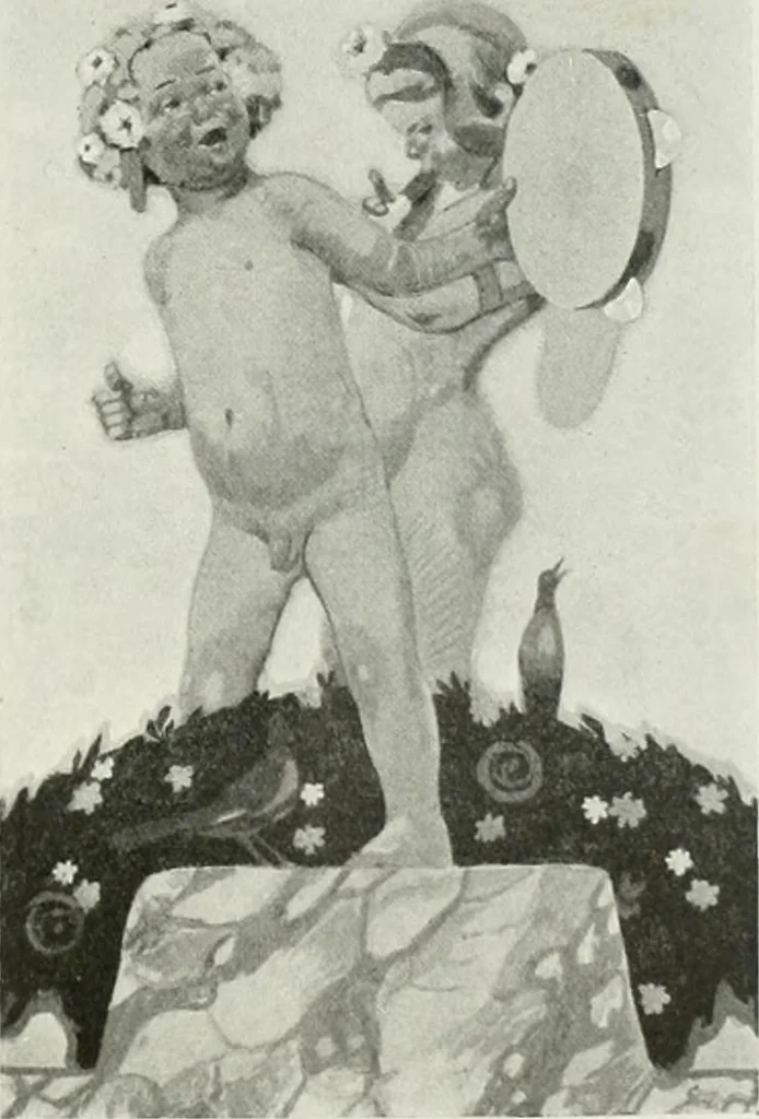 An illustration from International studio, 1897, leaf 196