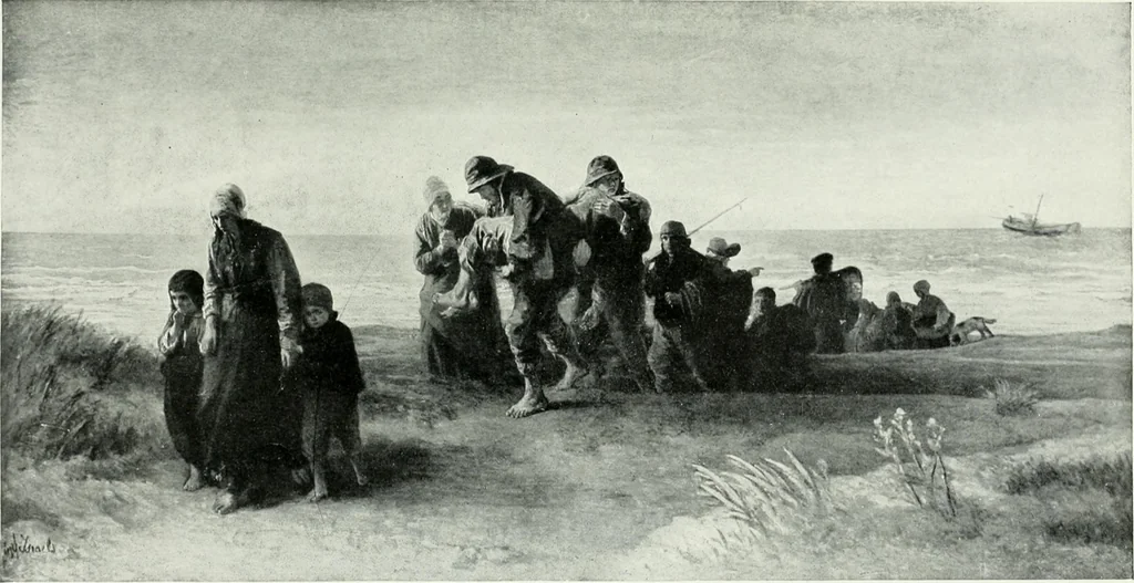 An illustration from International studio, 1897, leaf 206
