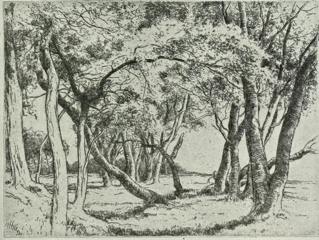 An illustration from International studio, 1897, leaf 216