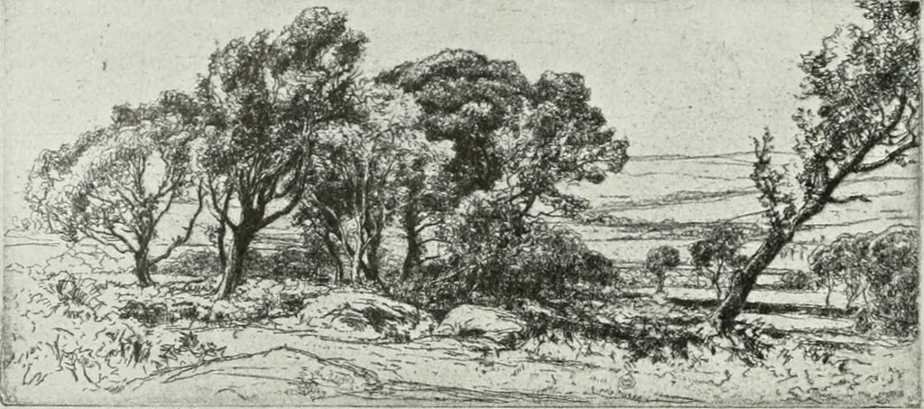 An illustration from International studio, 1897, leaf 221