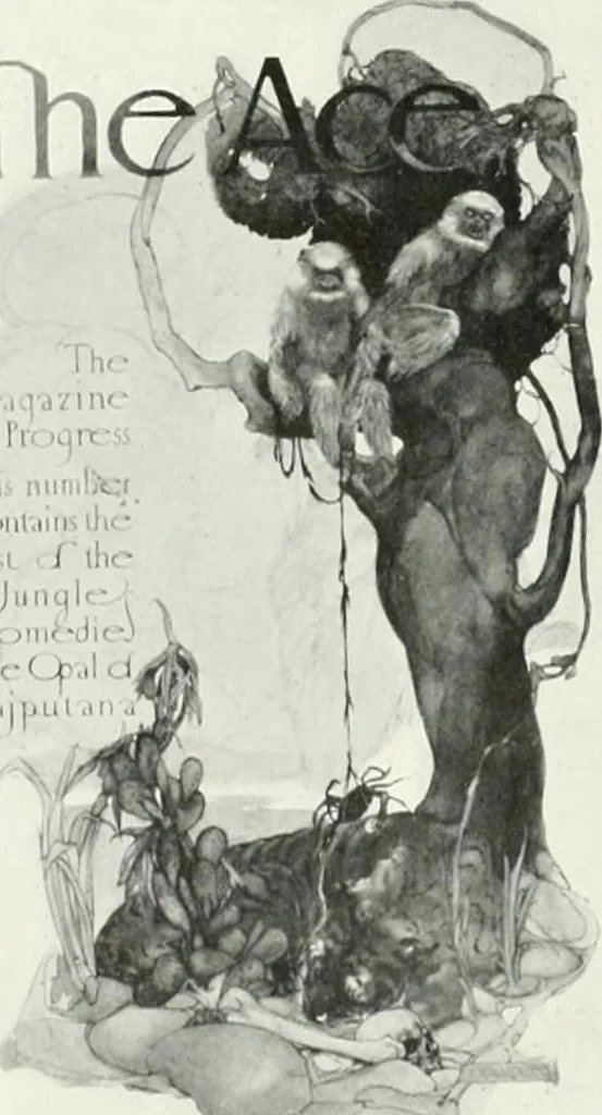An illustration from International studio, 1897, leaf 23