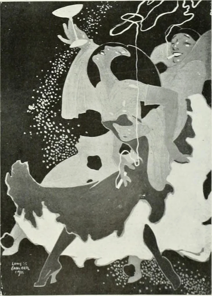 An illustration from International studio, 1897, leaf 24