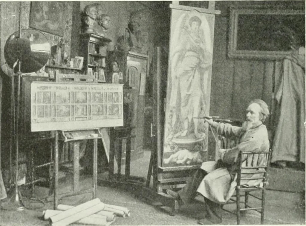An illustration from International studio, 1897, leaf 257