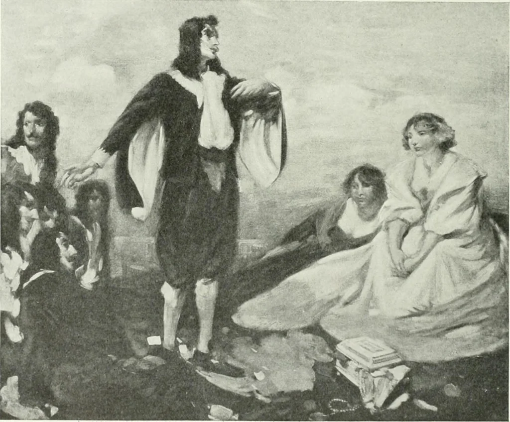 An illustration from International studio, 1897, leaf 261