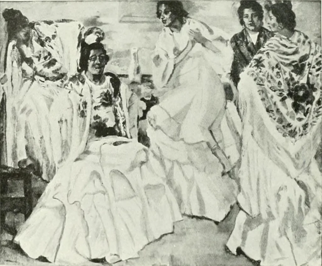 An illustration from International studio, 1897, leaf 267