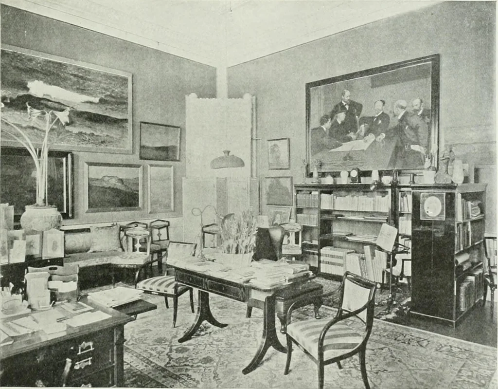An illustration from International studio, 1897, leaf 284